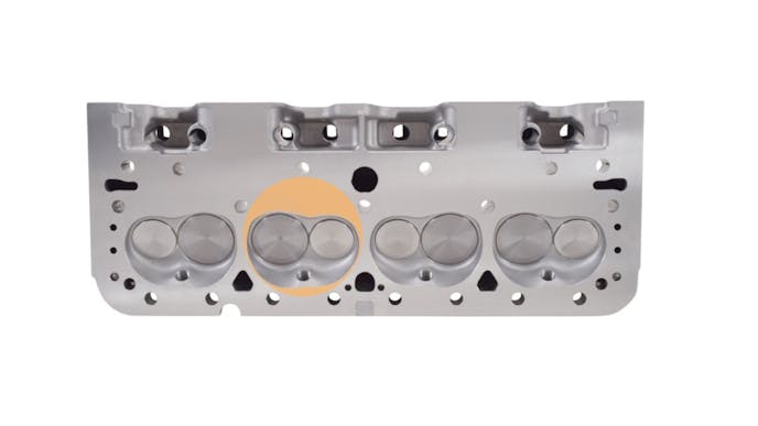 Quench Area of Wedge Chamber