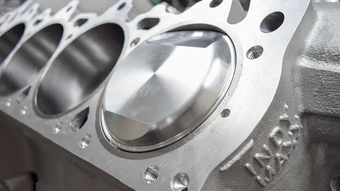 Quench Area of Hemi Piston