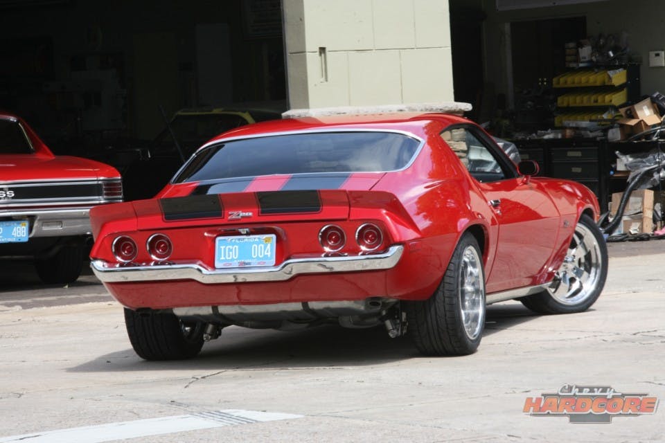 Camaro Z28 rear