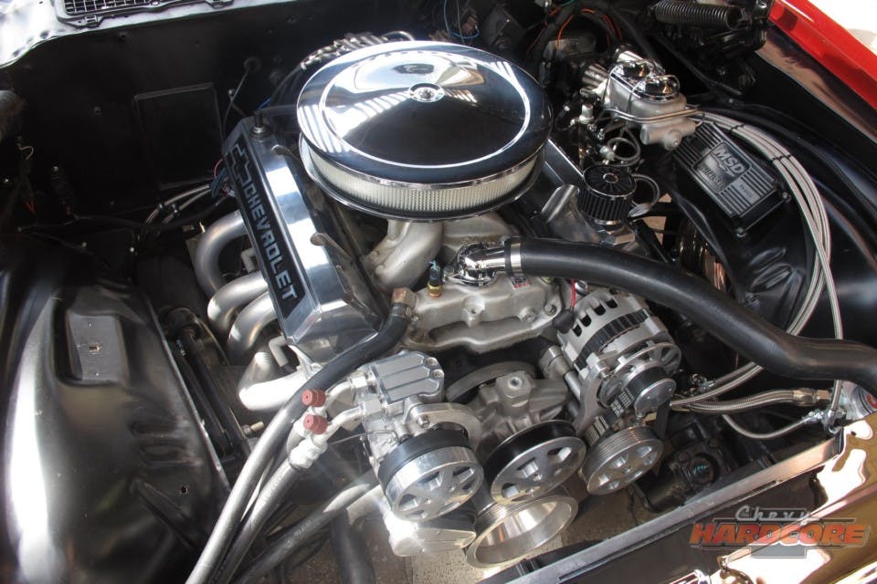 1973 Camaro engine block