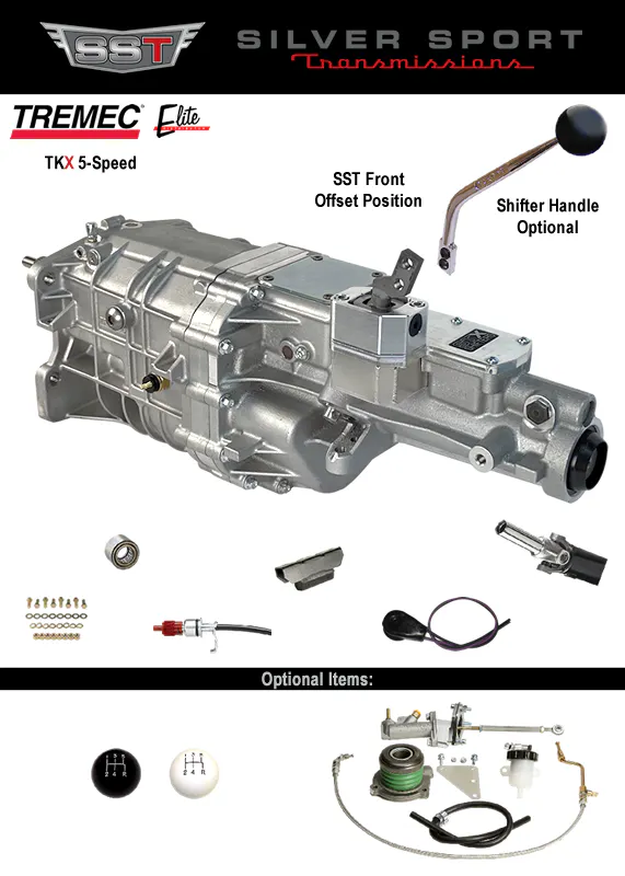 SEMA 2020: Silver Sport Simplifies Swaps with the New Tremec TKX