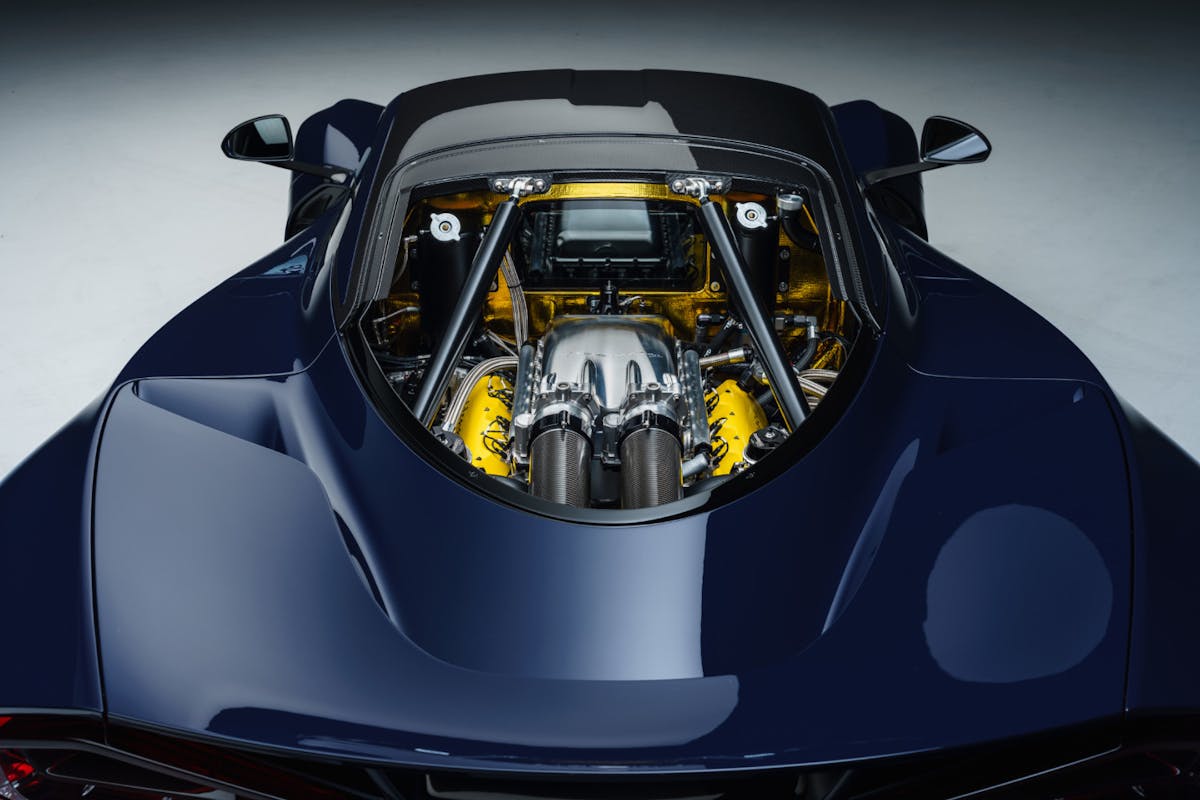 Hennessey Venom F5 Outside Engine View