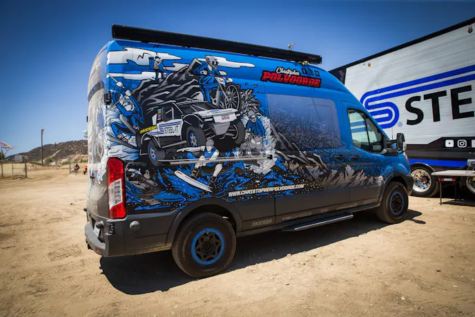 Christopher Polvoorde Ford Transit Van