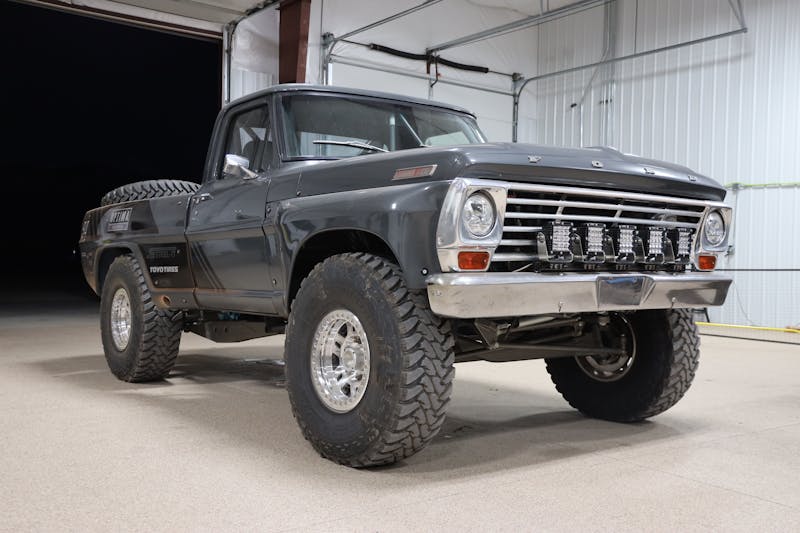 Christopher Polvoorde and his classic F100 PreRunner