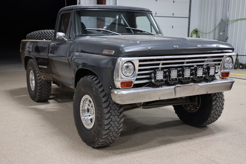 Christopher Polvoorde and his classic F100 PreRunner