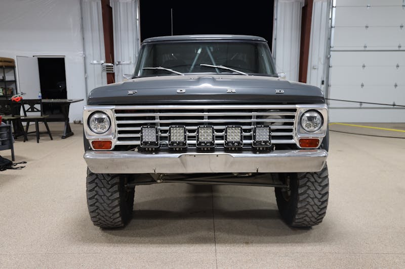 Christopher Polvoorde and his classic F100 PreRunner