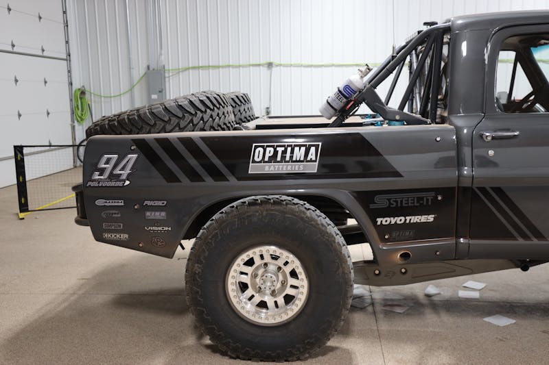 Christopher Polvoorde and his classic F100 PreRunner