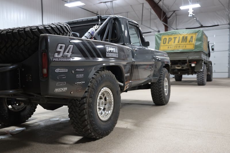 Christopher Polvoorde and his classic F100 PreRunner