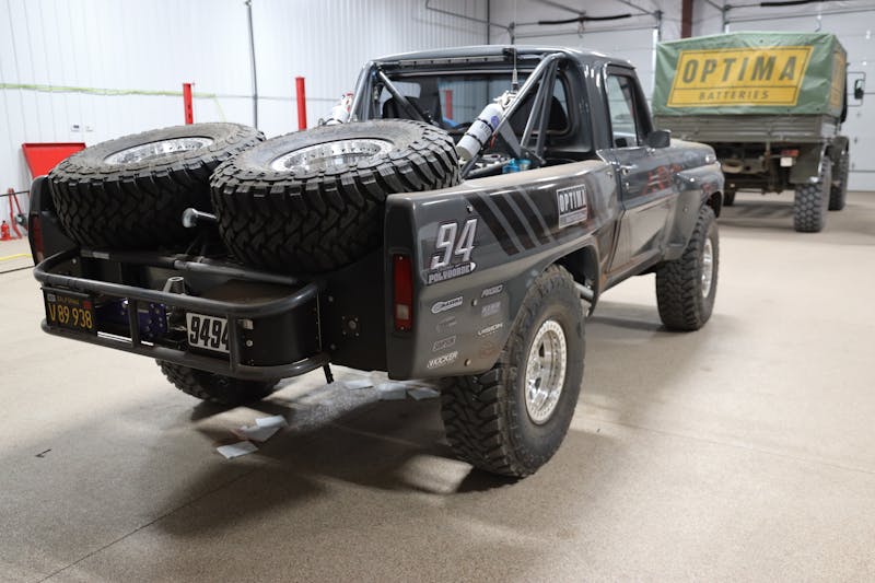 Christopher Polvoorde and his classic F100 PreRunner