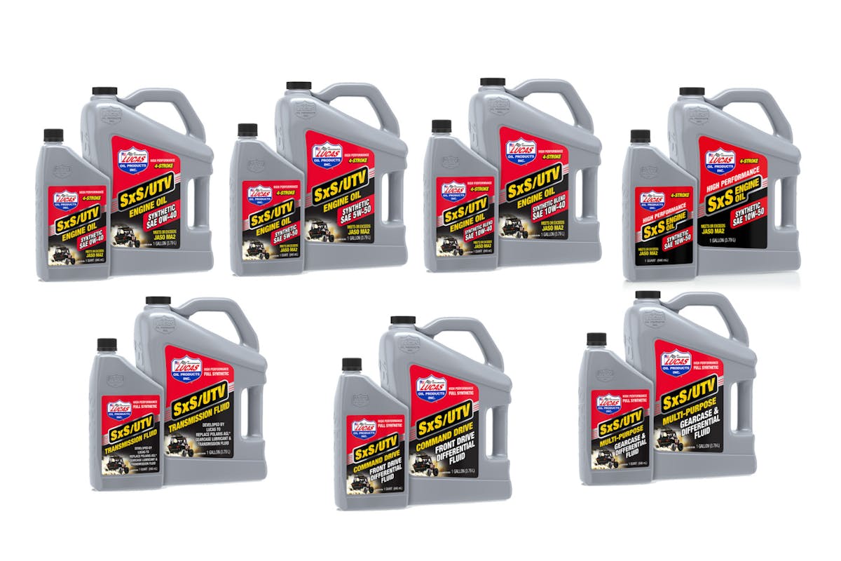 Lucas Oil SxS Engine Oil