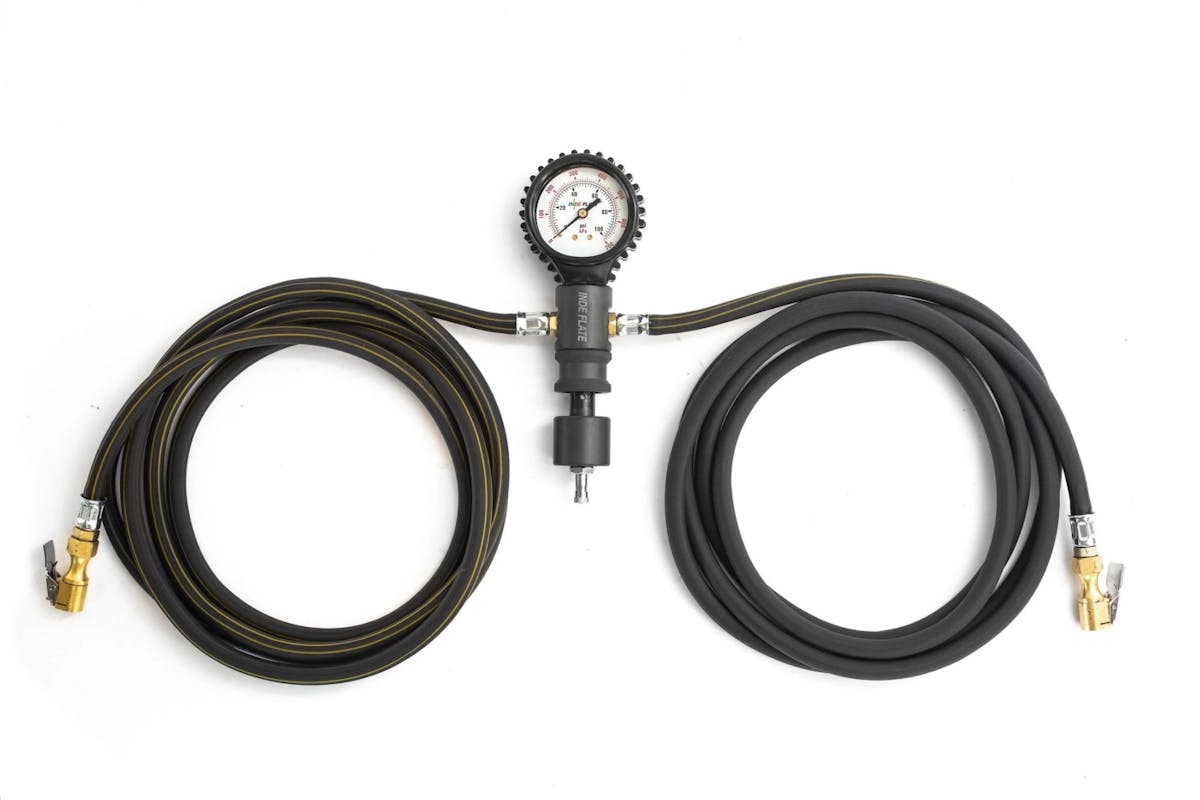 Indeflate 2 hose kit with gauge Indeflate 2 hose kit with gauge