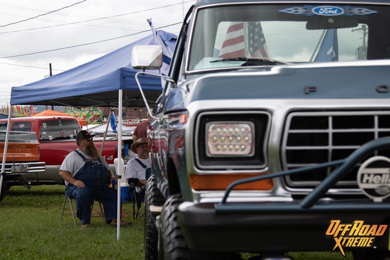 Truck Enthusiast at the 2021 Bloomsburg 4-Wheel Jamboree