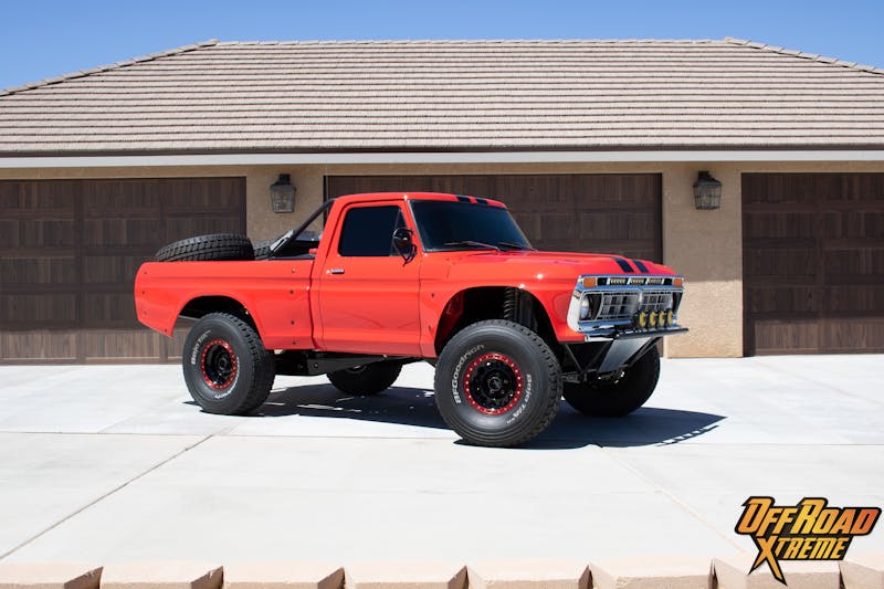 RJ Fabrication 1977 Ford F100 PreRunner
