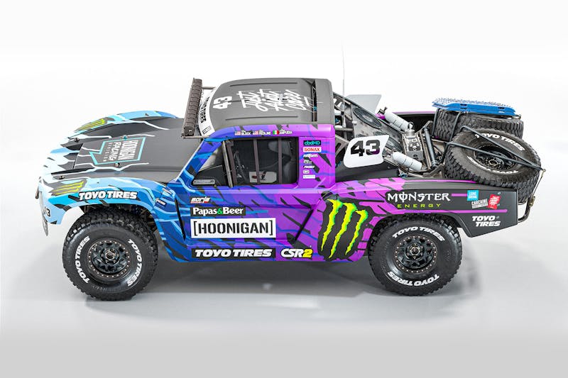 Ken Block 1,100HP Trophy Truck Livery Reveal
