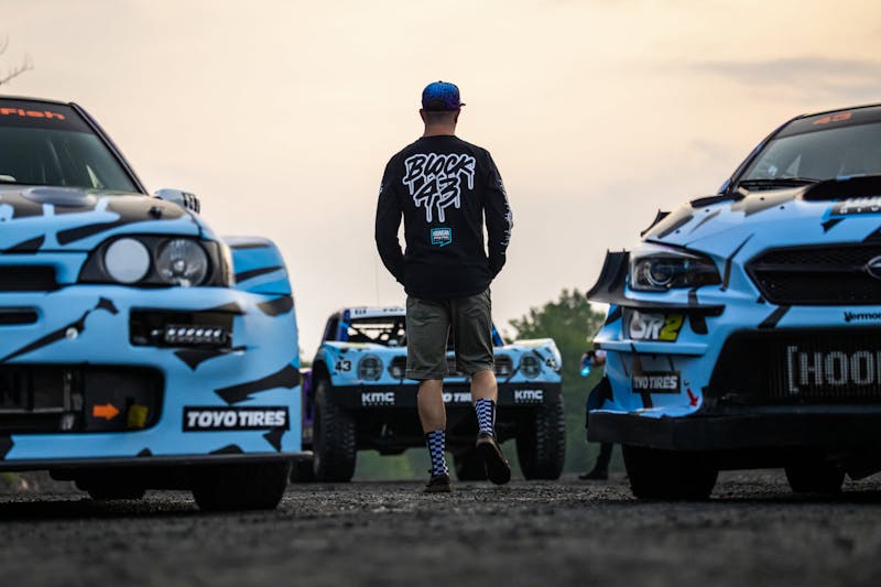 Hoonigan Trophy Truck VS Rally Car