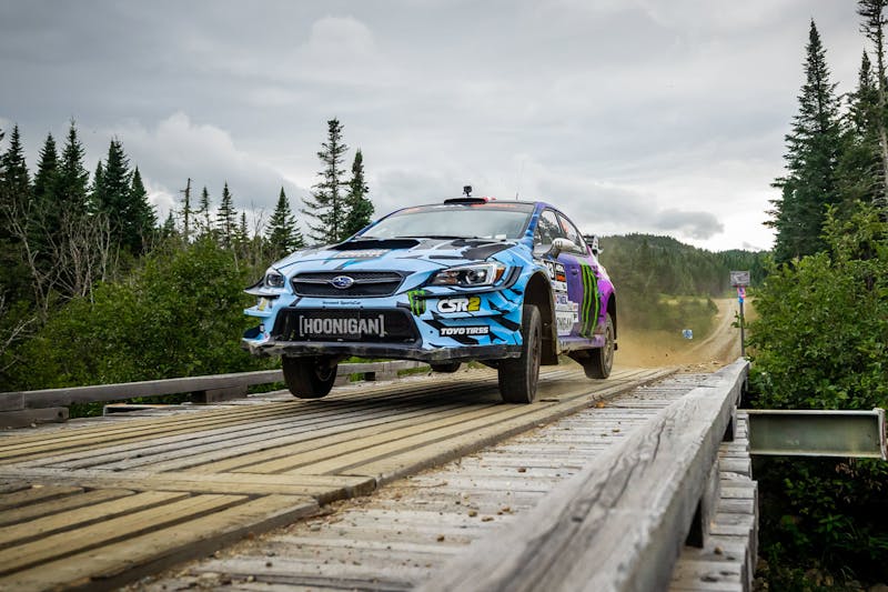 Hoonigan Trophy Truck VS Rally Car