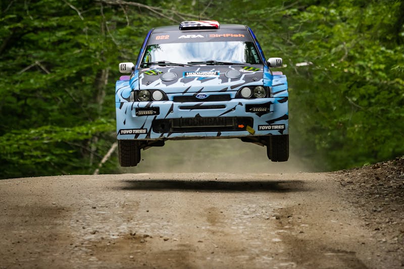 Hoonigan Trophy Truck VS Rally Car