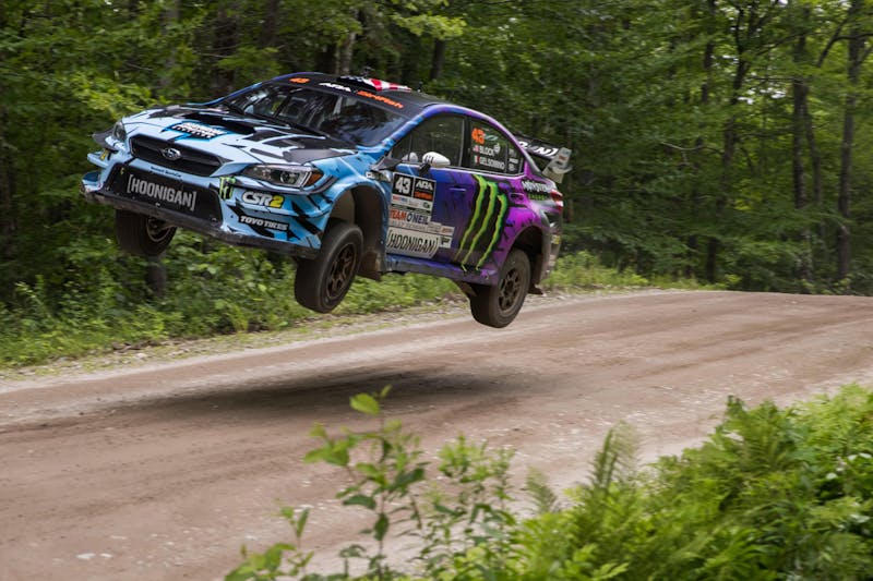 Hoonigan Trophy Truck VS Rally Car