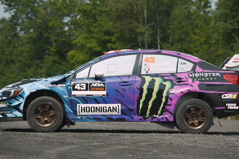 Hoonigan Trophy Truck VS Rally Car