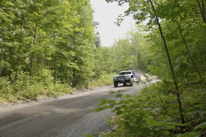 Hoonigan Trophy Truck VS Rally Car