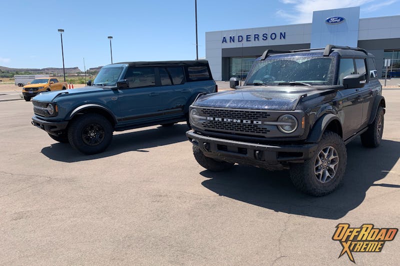 2021 Bronco Badlands & WildTrak