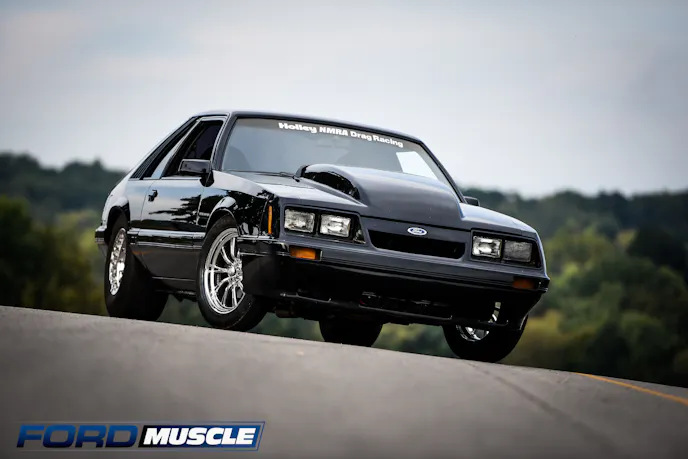 Black ford foxbody