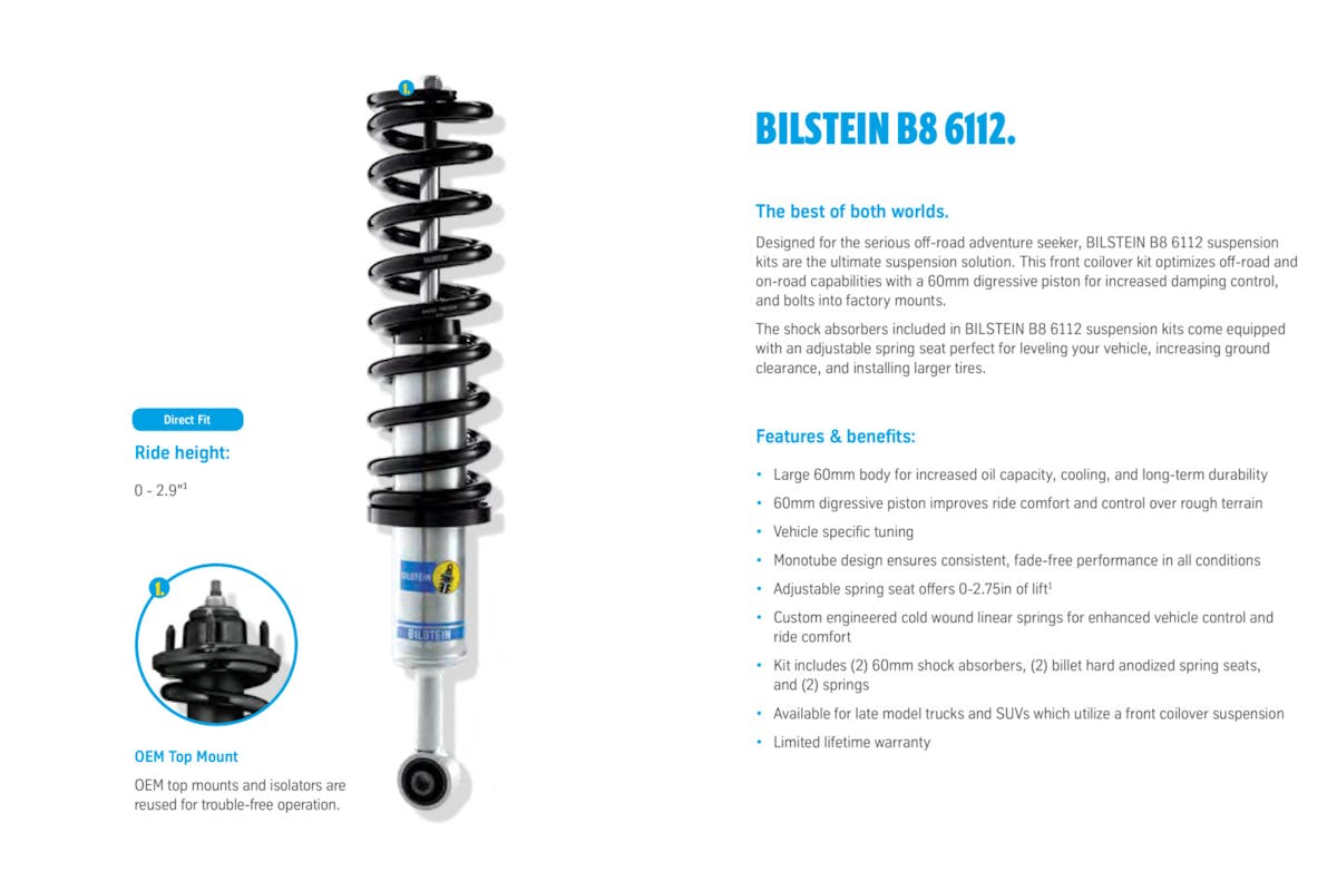 Bilstein Off-Road 6112