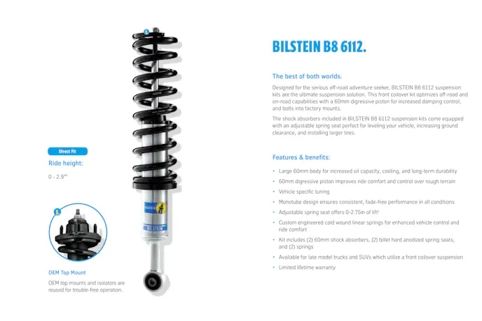 Bilstein Off-Road 6112