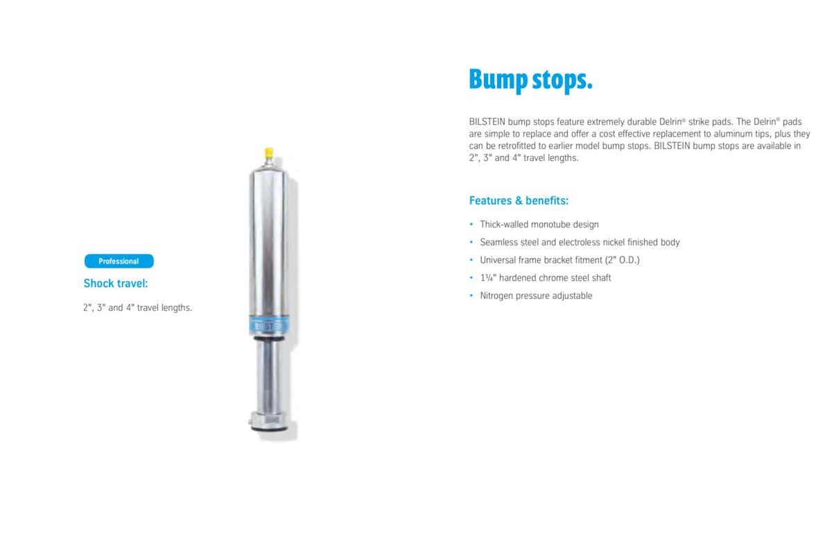 Bilstein Off-Road Bump Stops
