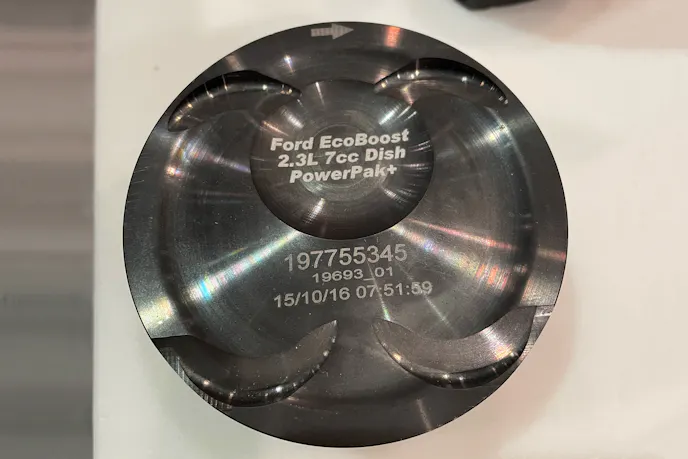 MAHLE 2.3L EcoBoost Piston