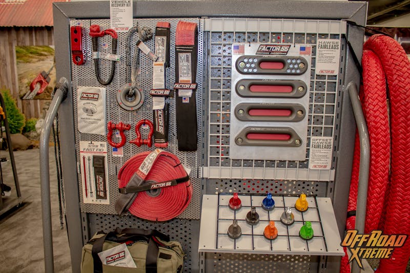 Warn Winches and Factor 55 at SEMA 2021