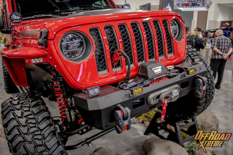 Warn Winches and Factor 55 at SEMA 2021