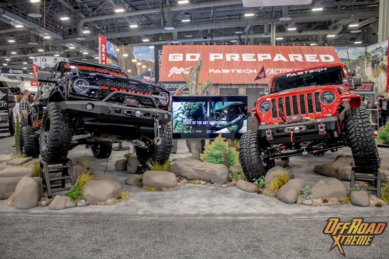 Warn Winches and Factor 55 at SEMA 2021