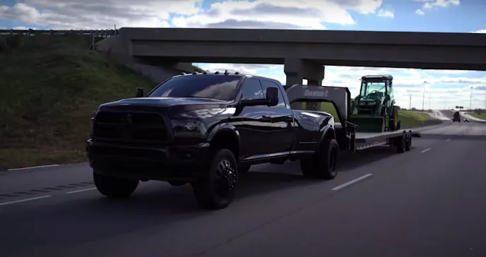 proper trailer loading