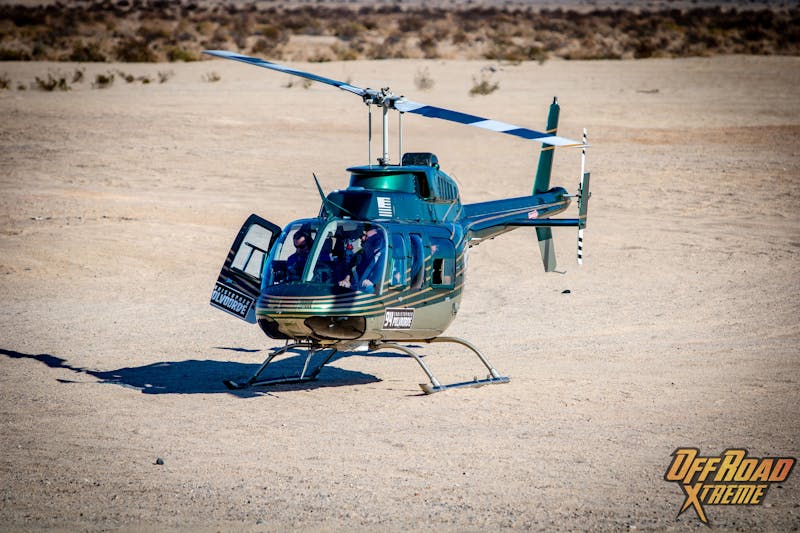 Off-Roading Trophy Truck And Helicopter Hot Laps With Christopher Polvoorde