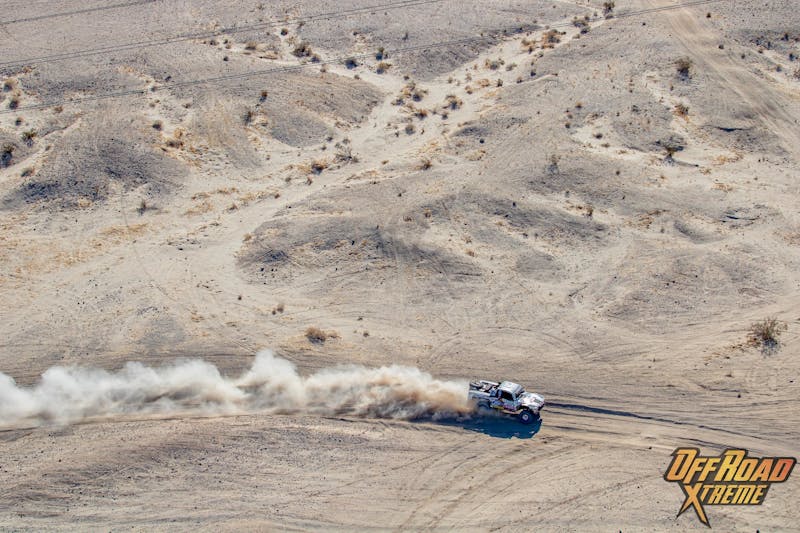 Off-Roading Trophy Truck And Helicopter Hot Laps With Christopher Polvoorde
