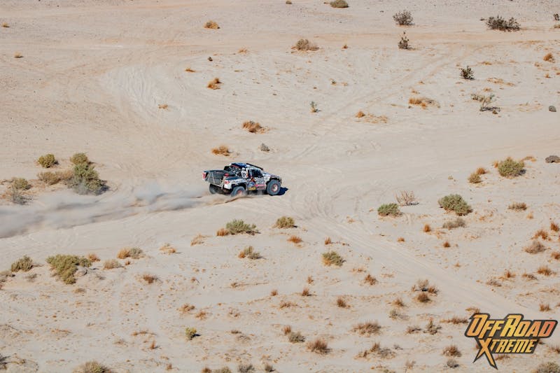 Off-Roading Trophy Truck And Helicopter Hot Laps With Christopher Polvoorde