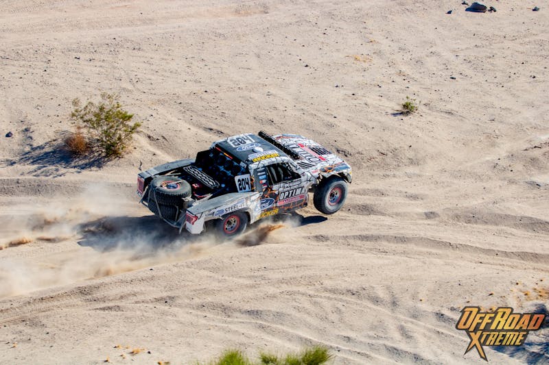 Off-Roading Trophy Truck And Helicopter Hot Laps With Christopher Polvoorde