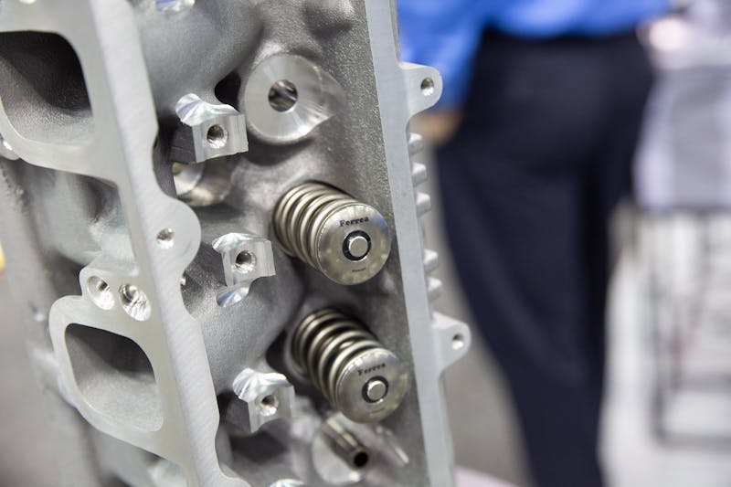 Ferrea Racing Components LT2 Valve Train Package For C8 Corvettes On Display At The 2021 PRI Show