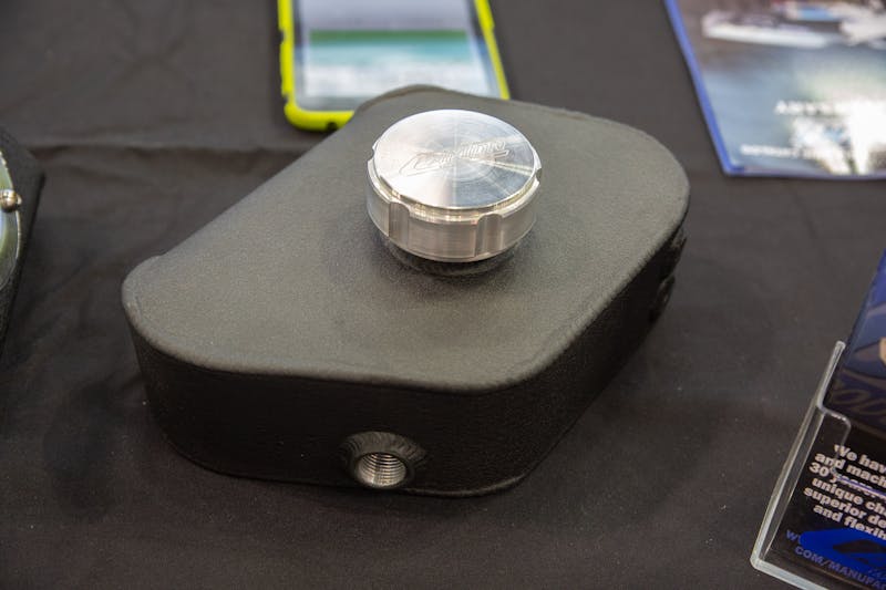 Kenne Belle Tank Upgrade From Canton Racing Products Seen At The 2021 PRI Show