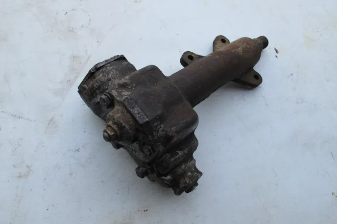 manual steering box
