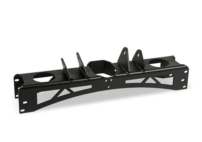 A crossmember could be the ultimate solution for your C10's sagging suspension. Photo Credit: Holley Performance Products, Inc.