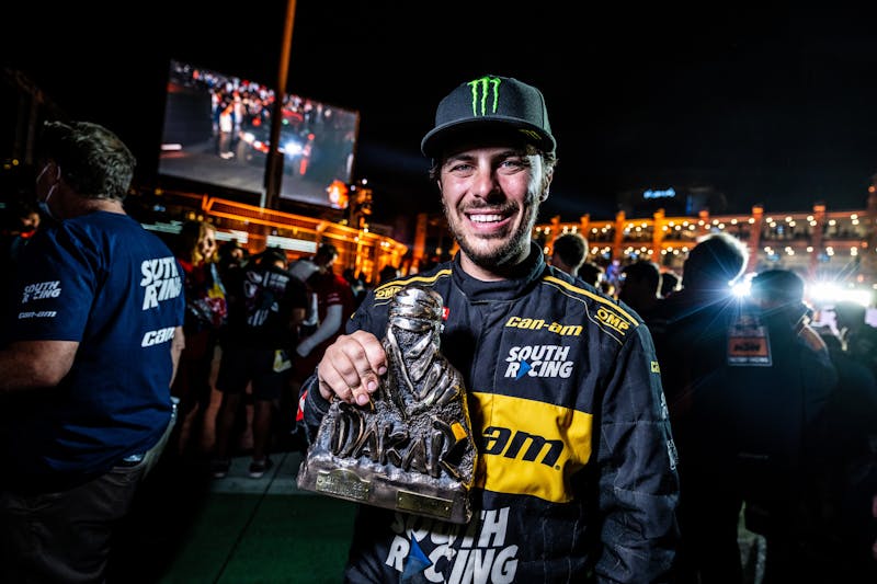 American Off-Road Racer AJ Jones Wins Dakar Rally In Can-Am UTV