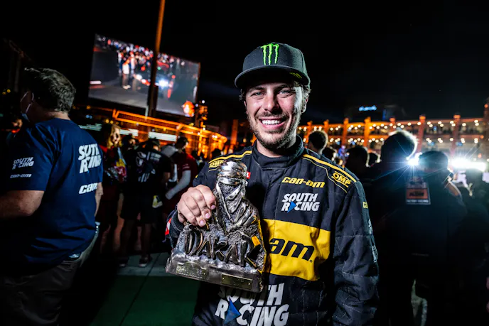 American Off-Road Racer AJ Jones Wins Dakar Rally In Can-Am UTV