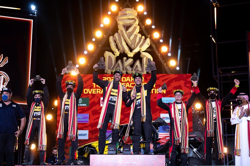 American Off-Road Racer AJ Jones Wins Dakar Rally In Can-Am UTV