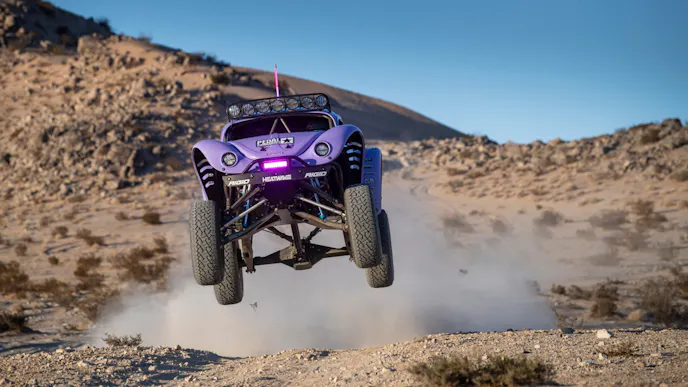 Blake Wilkey's Garage Built Jaws Trophy Truck Baja Bug