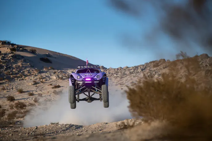 Blake Wilkey's Garage Built Jaws Trophy Truck Baja Bug