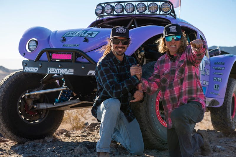 Blake Wilkey's Garage Built Jaws Trophy Truck Baja Bug