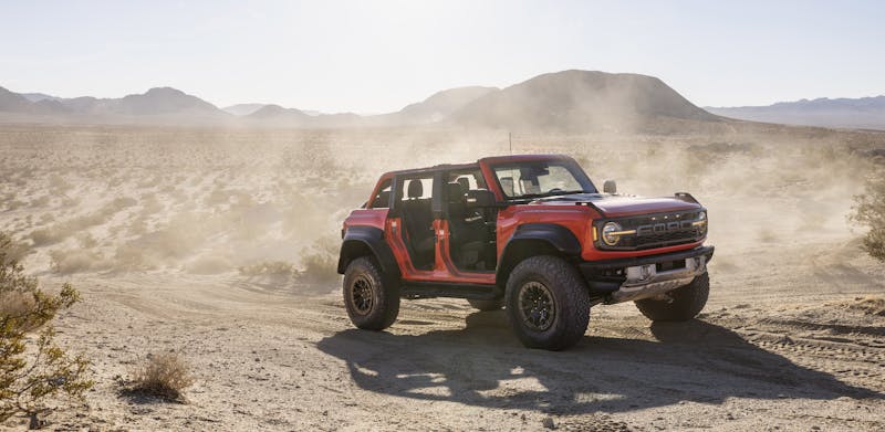 Ford Releases Details On 2022 Ford Bronco Raptor