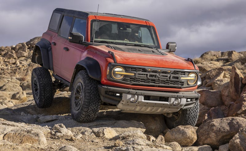 Ford Releases Details On 2022 Ford Bronco Raptor